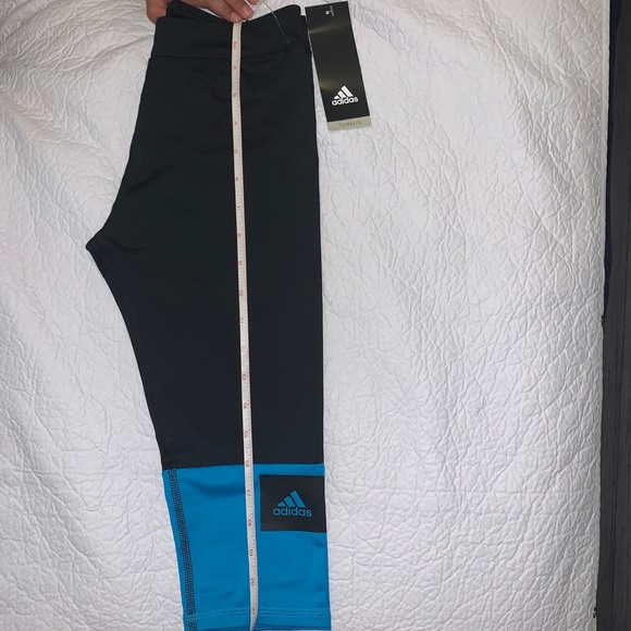 Adidas Girl's Capri Tights Size M - Picture 3 of 4